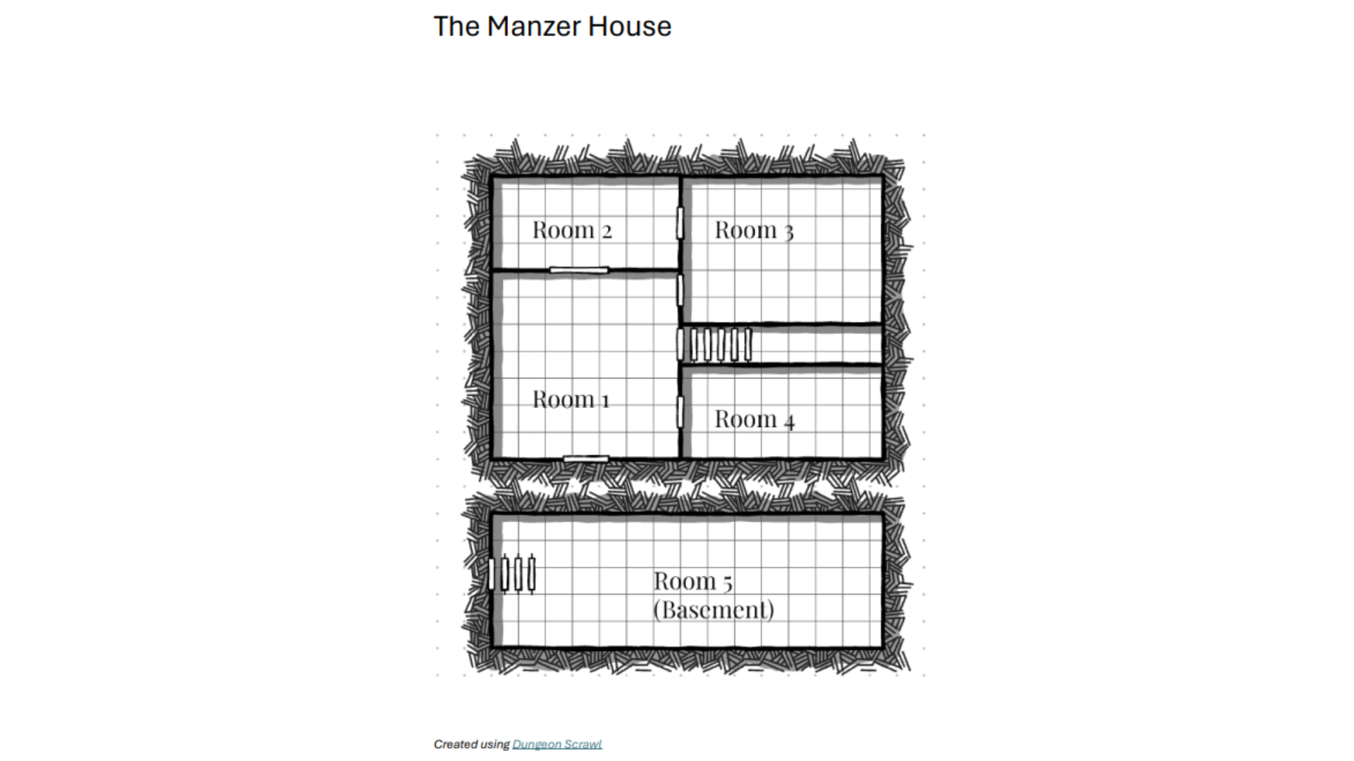 manzer house call of cthulhu map